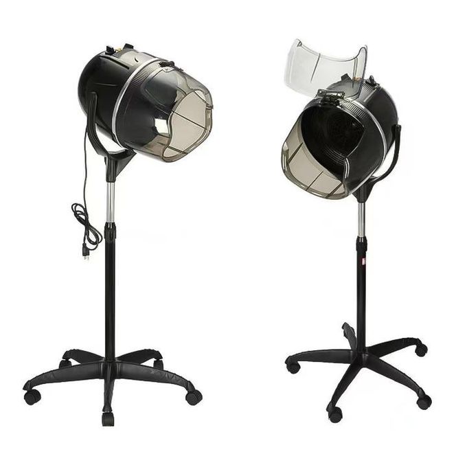 Salon Hair Dryer - With Adjustable/flexible And Movable Stand - Black