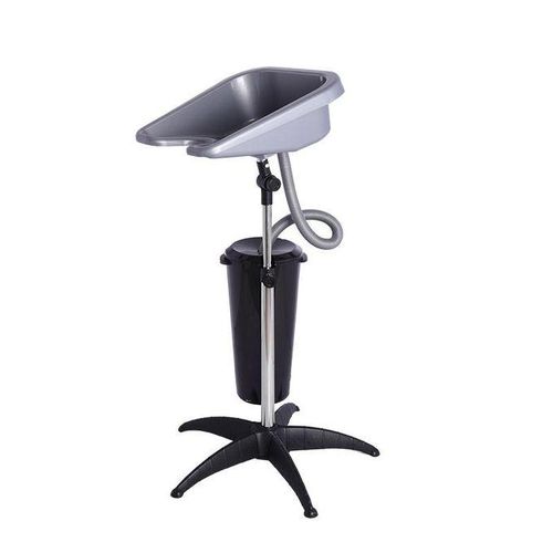 Salon Sink Adjustable, Basin With Stand For Hair Cleaning And A Bucket