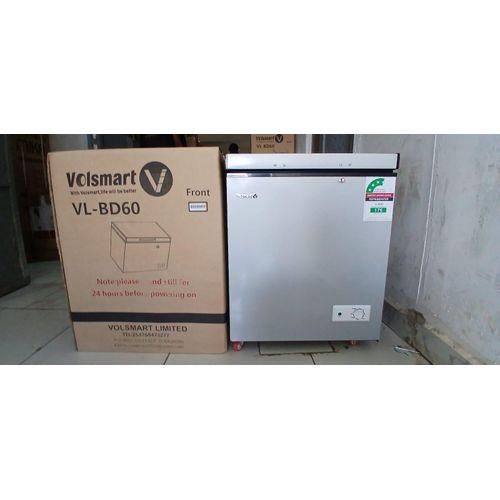 VOLSMART 60L Chest Freezer Single Flip Drain Freezer Energy-saving Freezer + FREE Fridge guard