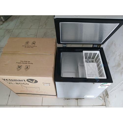 VOLSMART 60L Chest Freezer Single Flip Drain Freezer Energy-saving Freezer + FREE Fridge guard