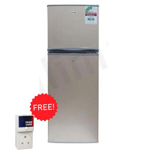Volsmart 138L Double Door Refrigerator + Free Fridge Guard