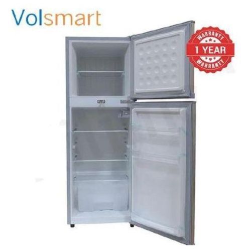 Volsmart 138L Double Door Refrigerator + Free Fridge Guard