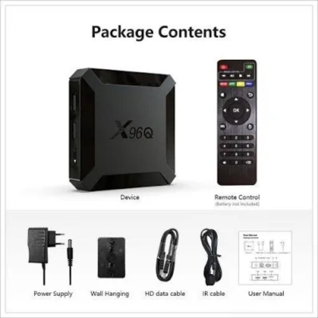 Allwinner H313 X96Q android tv box  It's a quad-core ARM Cortex-A53 processor, which is designed to handle basic tasks like video streaming, browsing, and light gaming gaming.