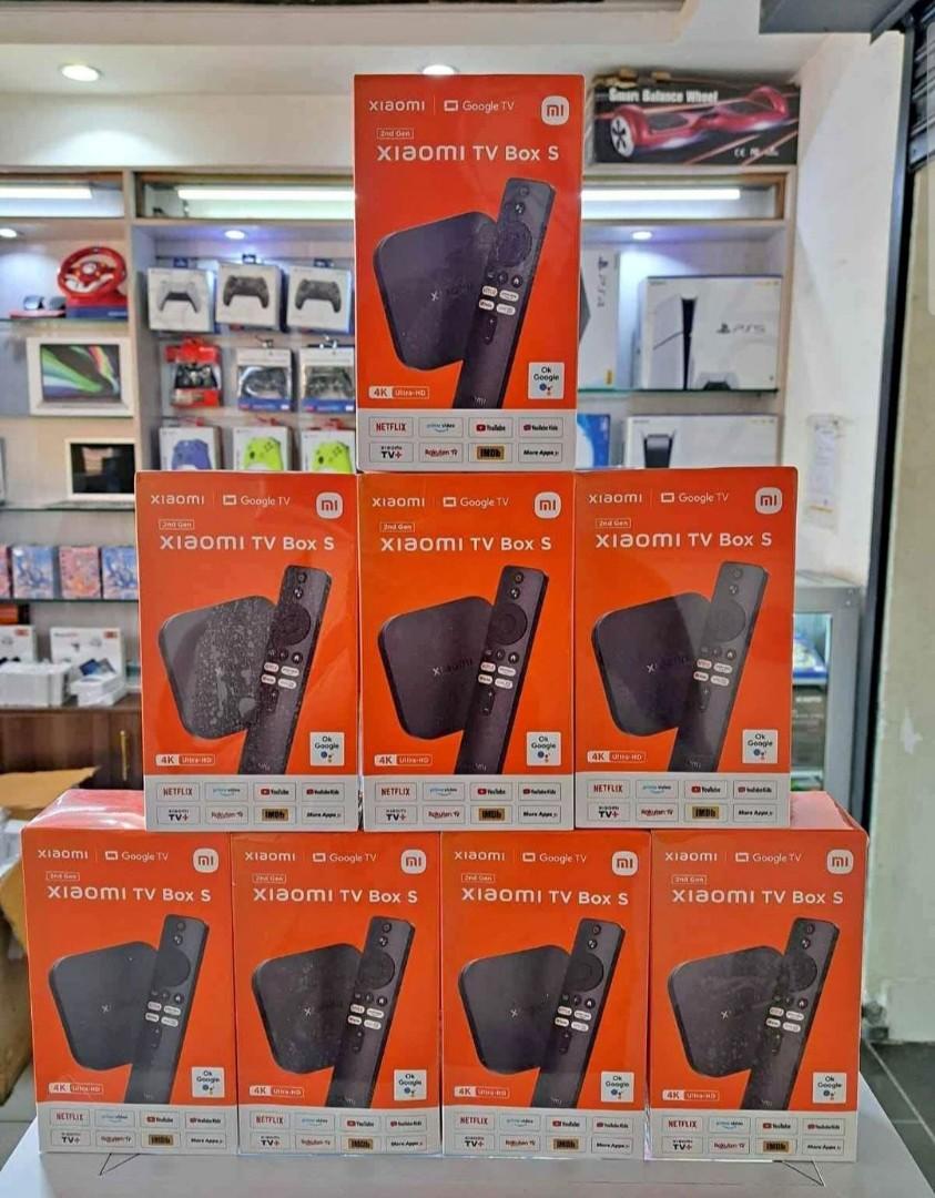 Xiaomi Mi Box S – 4K Ultra HDR Android TV Streaming Media Player Google Assistant Remote Chromecast Built-In – MDZ-22-AG
Connectivity technology Ethernet.
Brand Xiaomi
