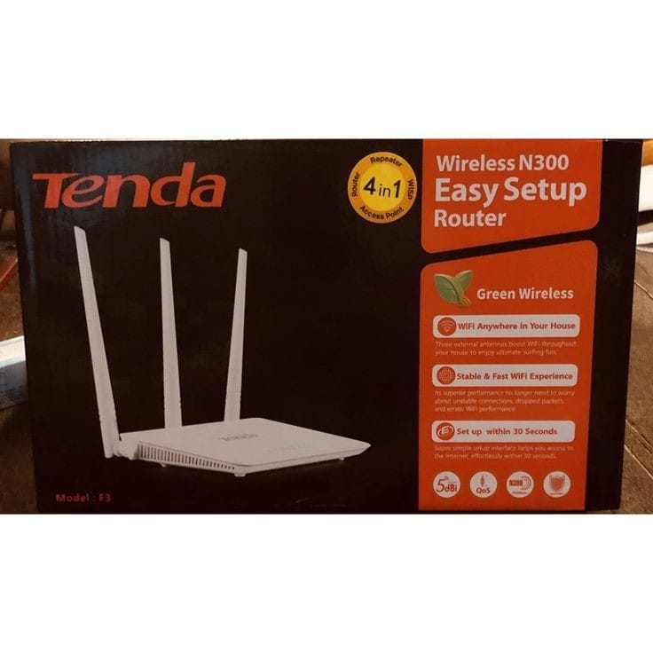 Tenda F3 N300 Wireless Wi-Fi Router is a budget-friendly, entry-level router designed for small to medium-sized homes. It offers reliable performance for basic internet tasks such as browsing, streami