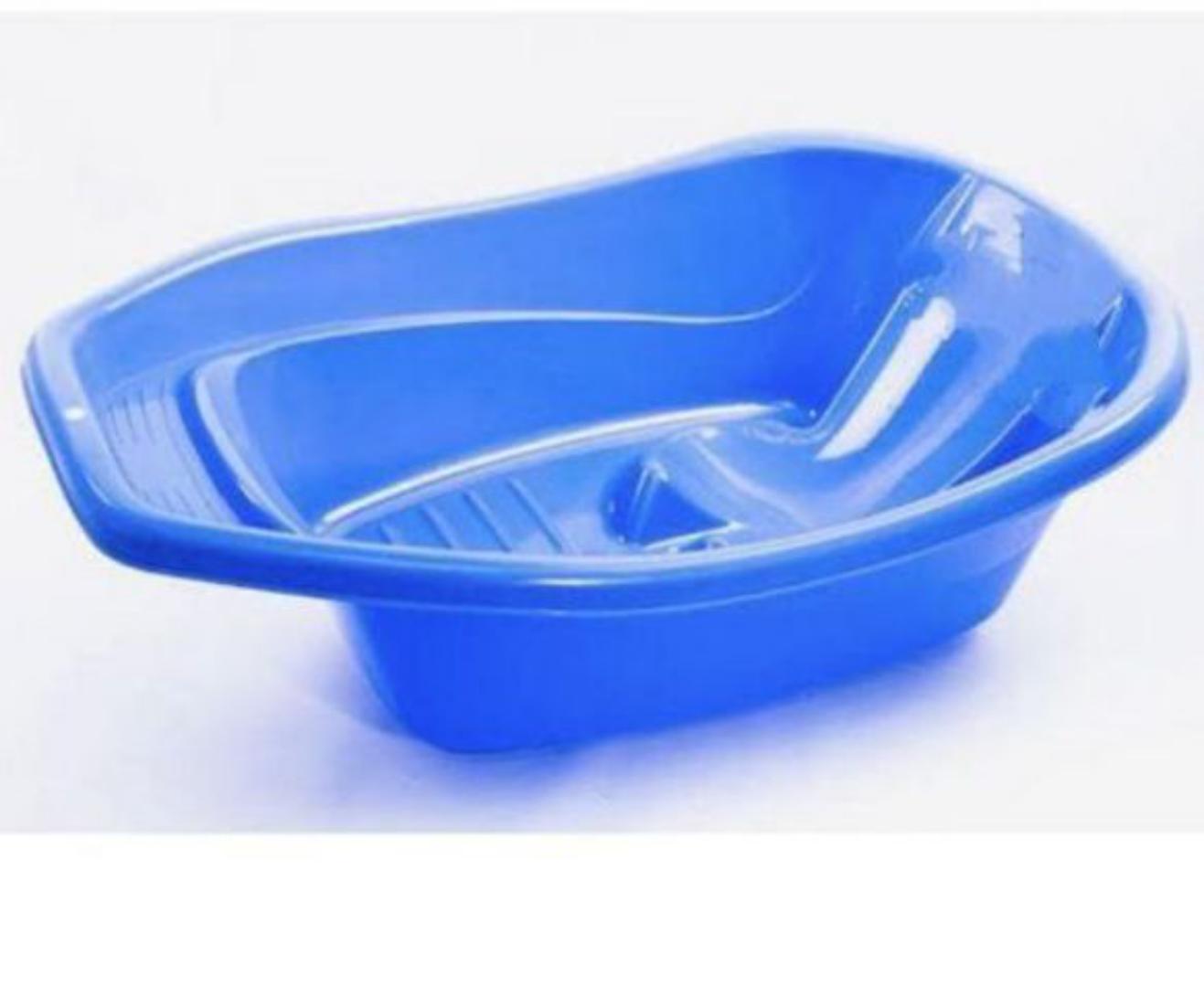 plastic baby bath basin + plastic bucket