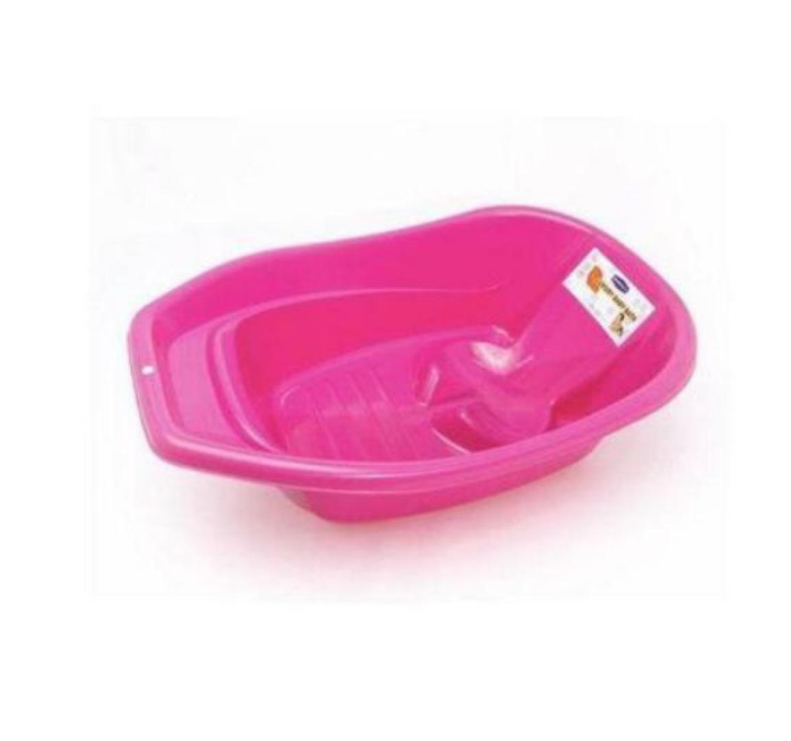 plastic baby bath basin + plastic bucket