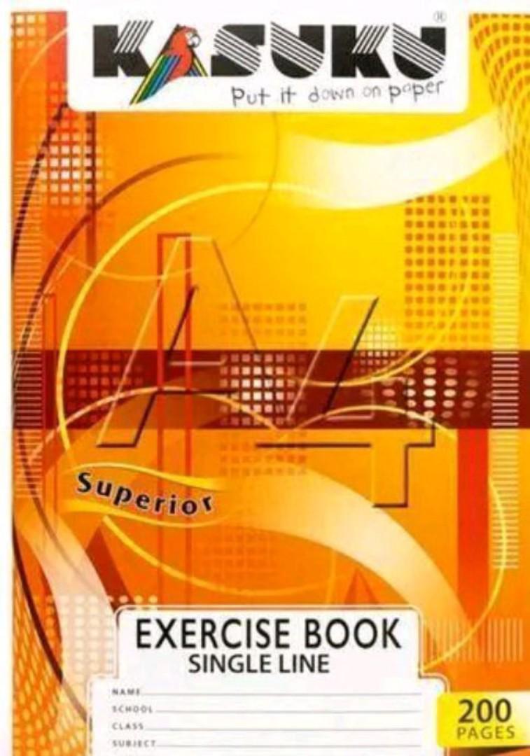 BACK TO SCHOOL OFFER Exercise books A4- 200 pages ,11 single line + 1 square line