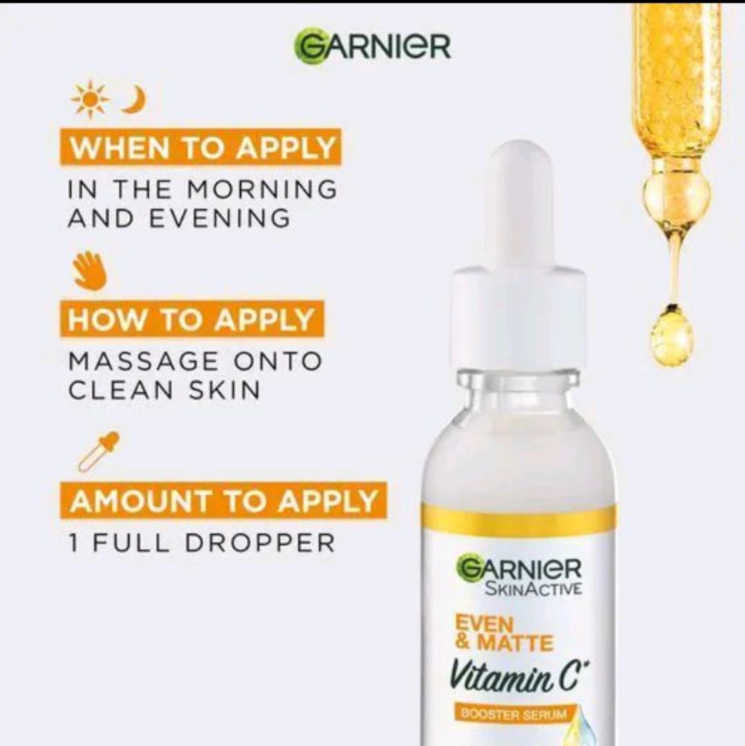 Garnier Even & matte Vitamin C Booster serum 30ml