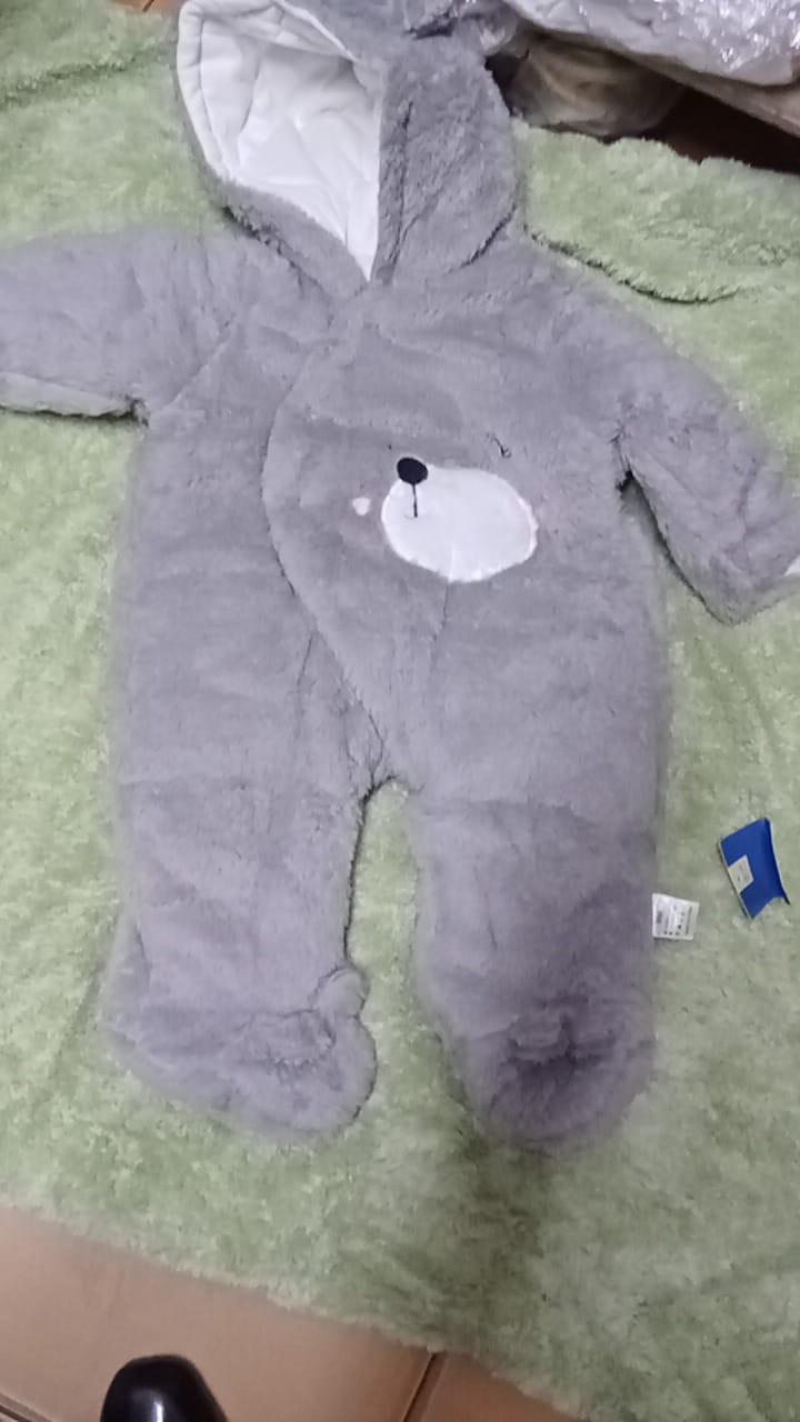1 Heavy baby Rompers + 3 light baby rompers different colours+  2 sets washable baby Diapers (3 nappies in a set)+ 3 disposable pants sets( 5 pant pieces in a set)