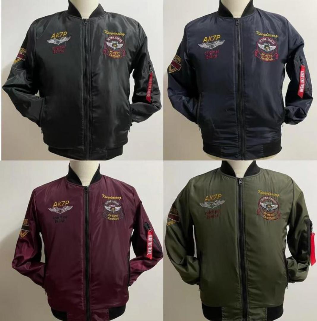 OFFER OFFER MEN Bomber Jacket  best light quality ,prints may differ with latest design for regular fitting .