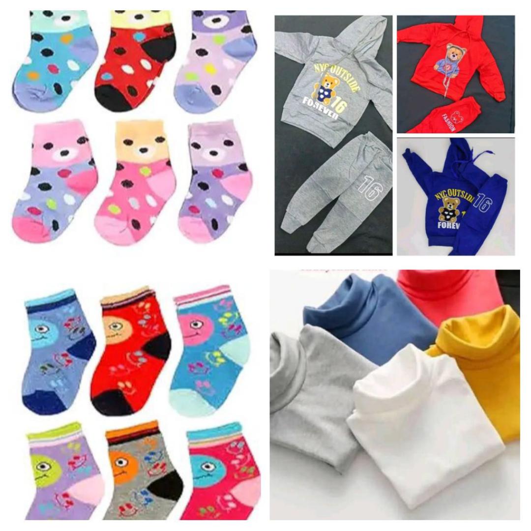 BOYS AND GIRLS Pack:: Fullneck,,Hooded Baby suit for boys and girls,, cotton vests and quality socks,