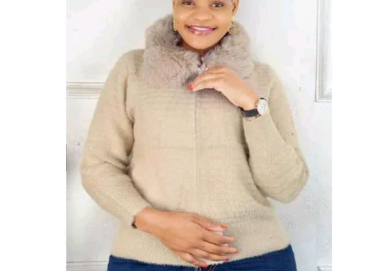 OFFER Latest LADIES collared Full zipped sweaters,for regular fitting