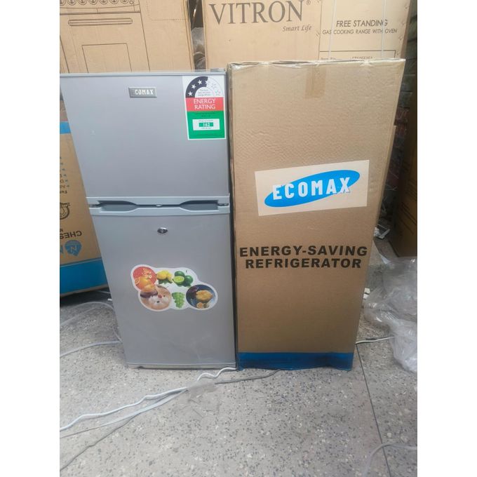 ECOMAX 118L DOUBLE DOOR FRIDGE