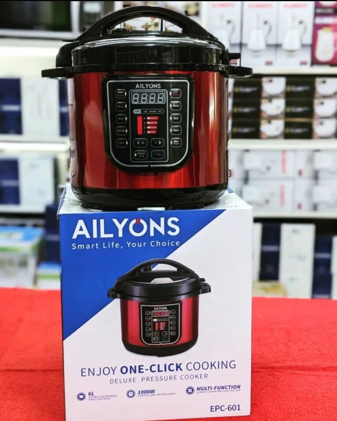 AILYONS 6L ELECTRIC PRESSURE COOKER