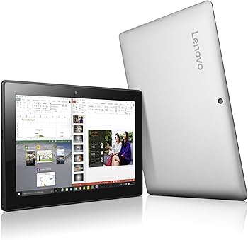(4GB+128GB)Refurbishhed Lenovo Miix320-101CR Ideapad Tablet Intel ATOM x5-Z8350 4GB Ram 128GB SSD Storage 10.1''INCH windows 10,office 2016 , windows Tablet