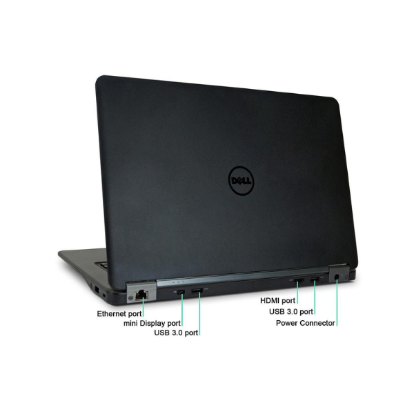 Refurbished Dell Latitude E7450 Intel Core i7 5th Generation 8GB RAM 256 GB ssd Storage 14 Inches HD Display Refurbished Laptops Notebook Computers