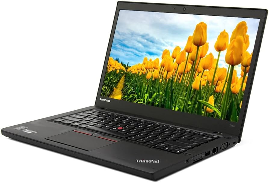 Refurbished Laptop Lenovo ThinkPad T450 Core i5 5th Gen 8GB+500GB HDD+14" Windows 10 Refurbished Lenovo Laptops Notebook Black 14 inch