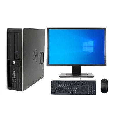 Full set HP 19'' Monitor,key board + mouse Refurbished HP z210 workstation  (SFF) Intel Core i5 4GB Ram 500GB HDD Desktop PC Windows 10 Pro Refurbished Desktop Mini Pc Refurbished Compute