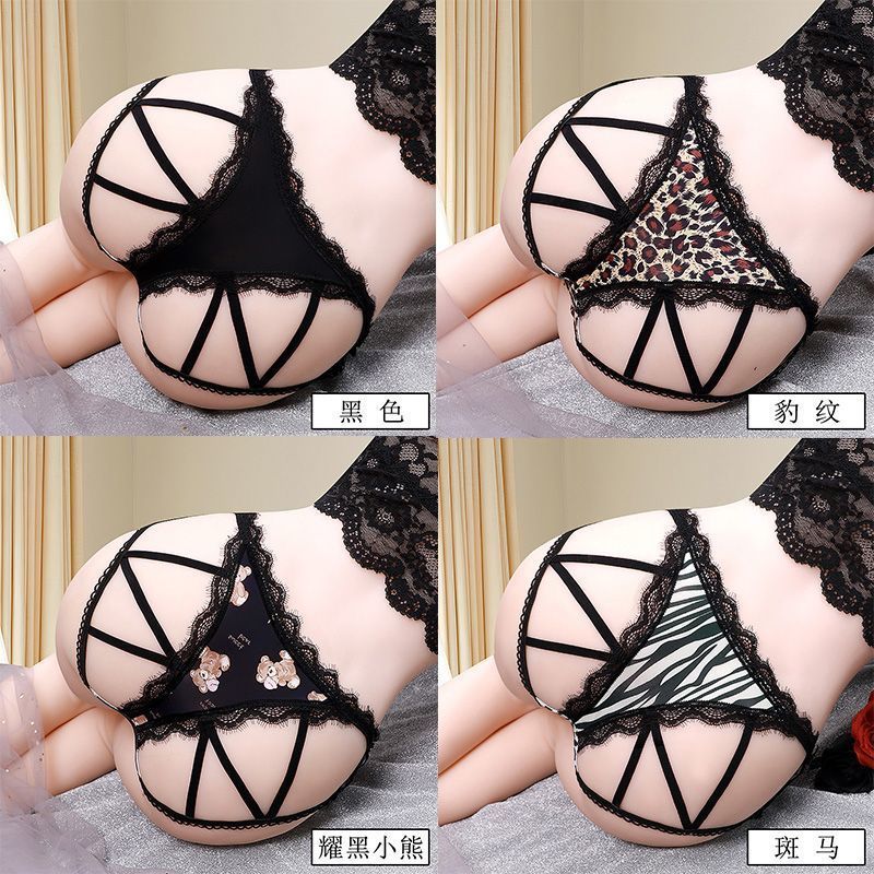 4 pieces per pack Women's 7A antibacterial gusset waistband thin strap low-rise plus size sexy panties Women's pants Lightweight, comfortable, skin-friendly, and soft