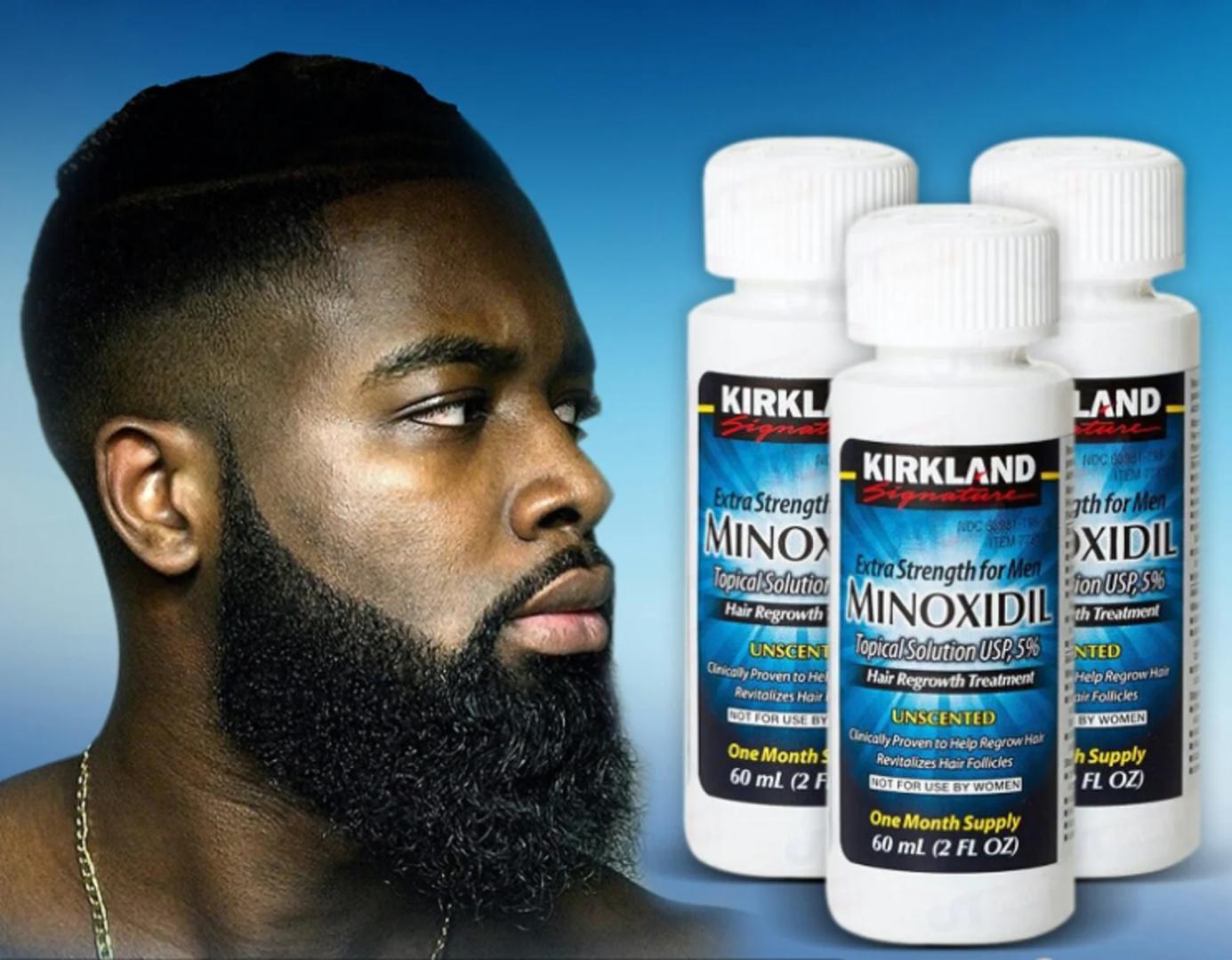 Kirkland Minoxidil 5% Extra Strength Hair Regrowth 1 MonthMinoxidil Topical Solution USP 5% for men, is a topical treatment used to help regrow hair on the top of the scalp.  This unscented product re