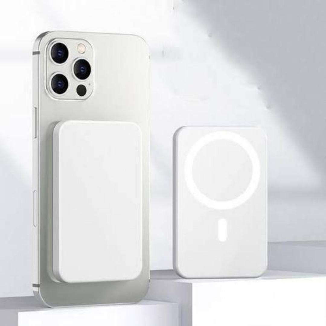 Apple 20W MagSafe Battery Pack 5000MAH WIRELESS POWERBANK CHARGER For IP 11 12 13 14 15Compatible with Nokia, iPhone, iPad, MP3, MP4, and other mobile phones and etc.