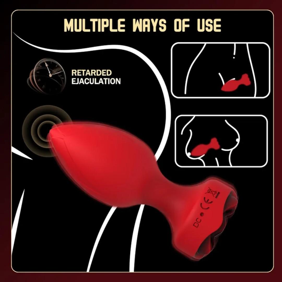 Butt Toy for Amal Plug Trainer Kit Games Expanding Plug Toys Sex Game Butt Adult Toys Tool for Women Men Gifts Sweater -5