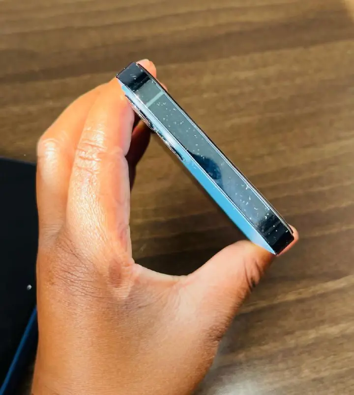 Apple iPhone 12 Pro 5G, US Version, 256GB,  Pacific Blue - - Unlocked (Renewed) ALL ORIGINAL