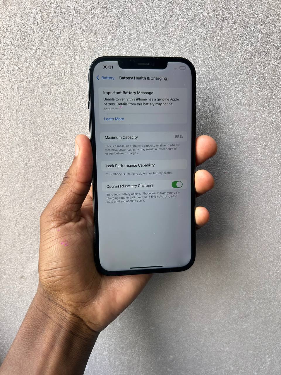 APPLE IPHONE 12 PRO MAX 6GB RAM 256GB ROM 12MP+12MP+12MP+AI QUAD CAMERA ( REFUBRISHED) FULLY TESTED  BAT 80% AND ABOVE