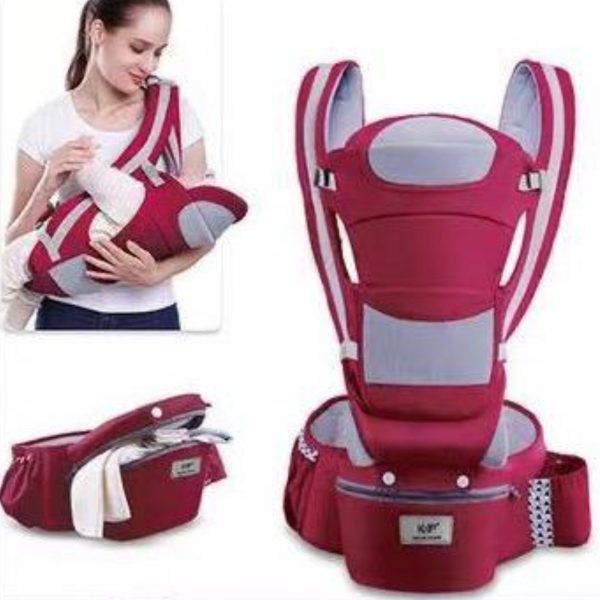 Best Deal Hip Seat Baby Carrier – Comfortable 3-in-1 Babywearing Support (With or Without Hood)
