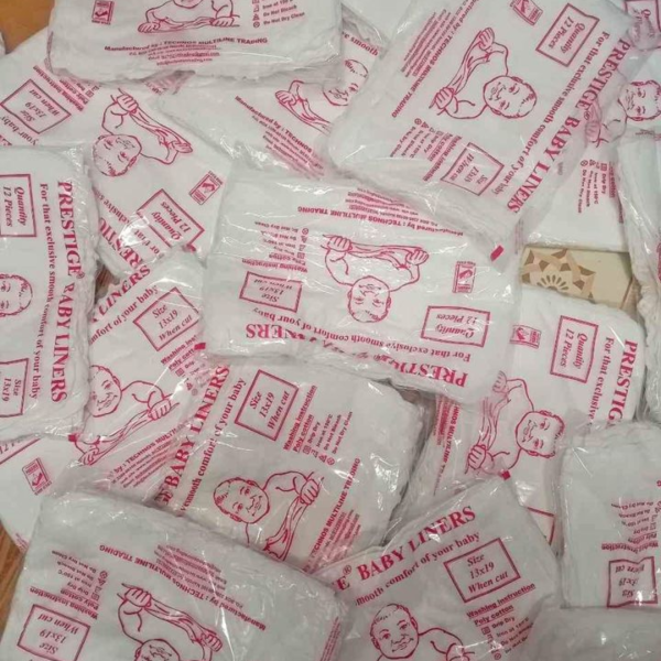 Best Deal Soft 100% Cotton Baby Liners – Available in Cream & White