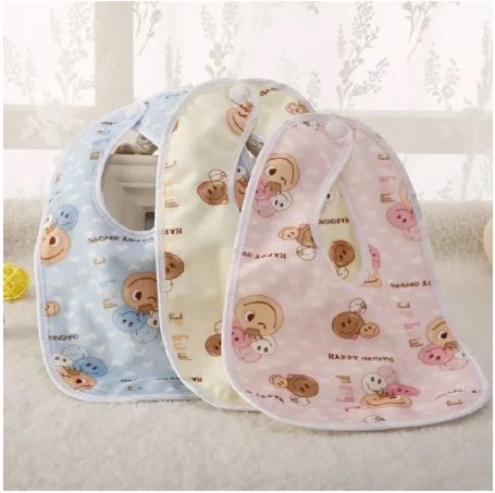 Limited Offer – Large Cotton Waterproof Baby Bibs | “I Love Mommy” / “I Love Daddy” Designs