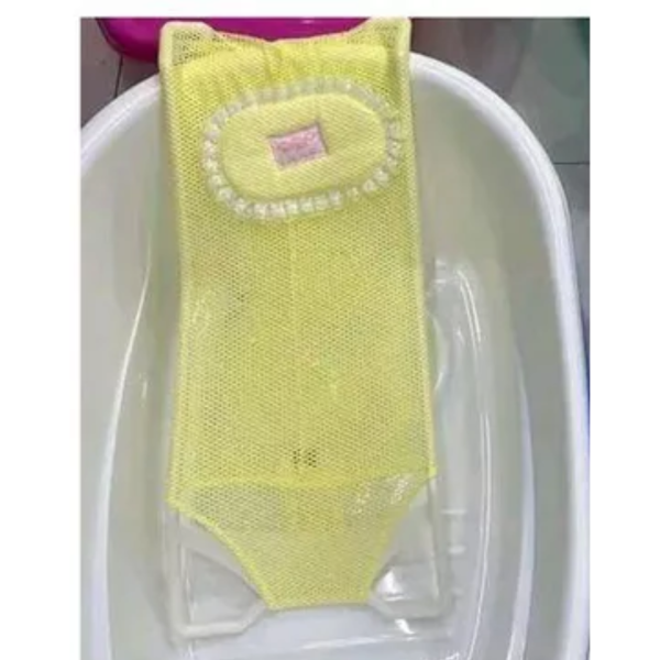 Limited Offer Anti-Slip Baby Bath Net – Safe & Comfy Support for Newborns (Boys, Girls & Unisex Colors)