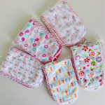3-Pack Baby Burp Cloth Set – Soft, Absorbent, and Reusable Cotton Cloths for Feeding, Drooling, and Spit-Up Protection