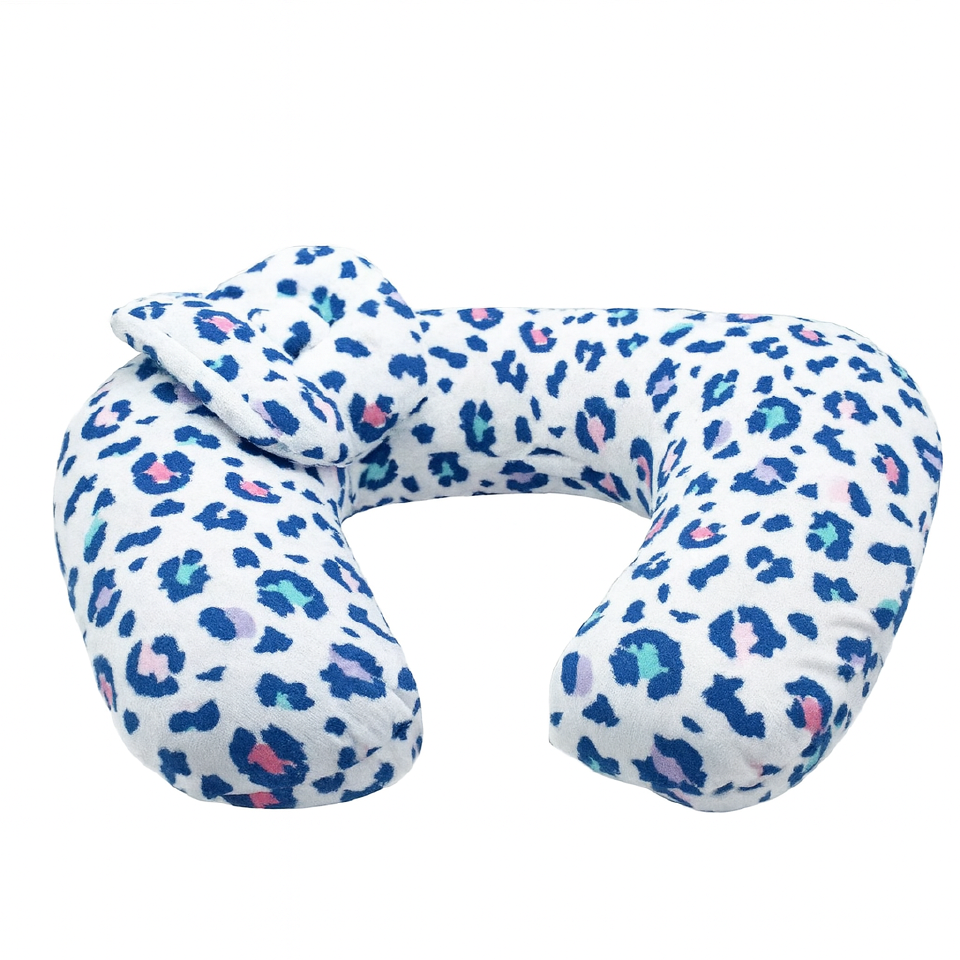 Single Breastfeeding Pillow – Soft, Multipurpose Nursing Cushion for Feeding, Tummy Time, and Baby Sit Training