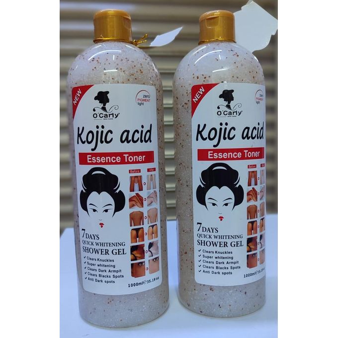 Kojic Acid ESSENCE TONER QUICK WHITENING SHOWER GEL
