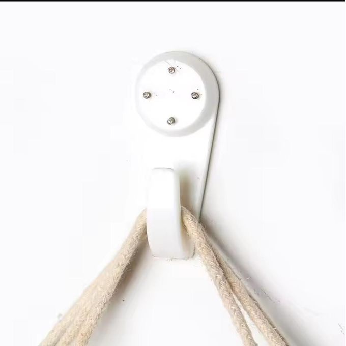 34 PCS Invisible Nail Wall Hooks Plastic Hardwall Hanger Hooks Picture Hangers Non-Mark Hook For Hanging Art Decorations Photo Frame