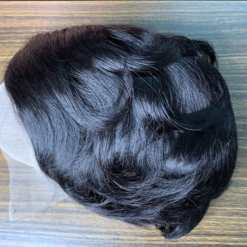 Short Pixie Cut Bob Wigs T Part Lace Front Wigs for Black Women Straight Short Bob Wigs Human Hair Wigs