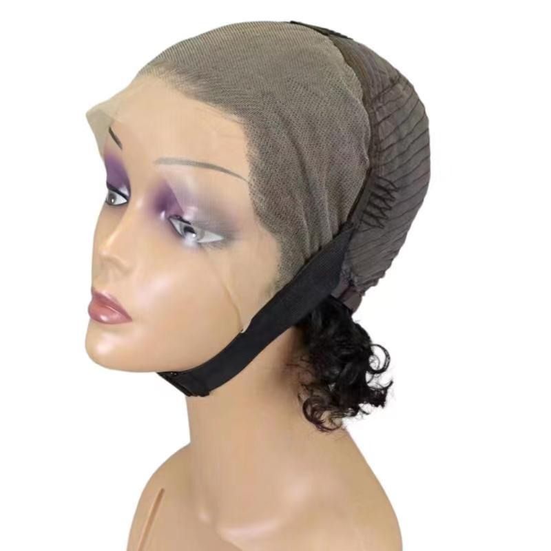 10A Indian Water Wave Bob 13*4 Frontal Human Hair Lace Wig