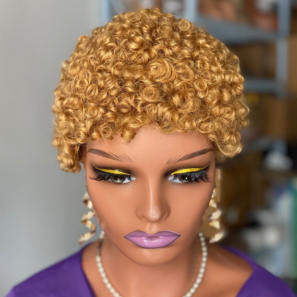 Human hair wigs human hair short mechanism african wigs