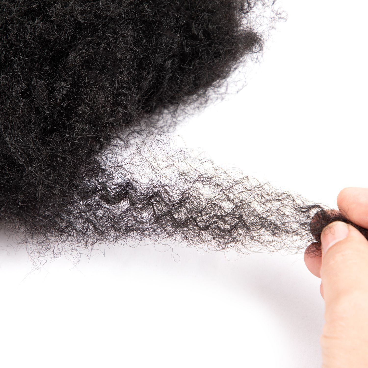 AFRO KINKY BULK 100% Human Hair Extension Black Color 30g Net Weight 14inches
