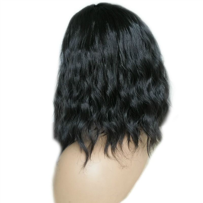 Small curly hair in Europe and the United States fashion short curly hair chemical fibre headgear in stock Amazon new recommendations