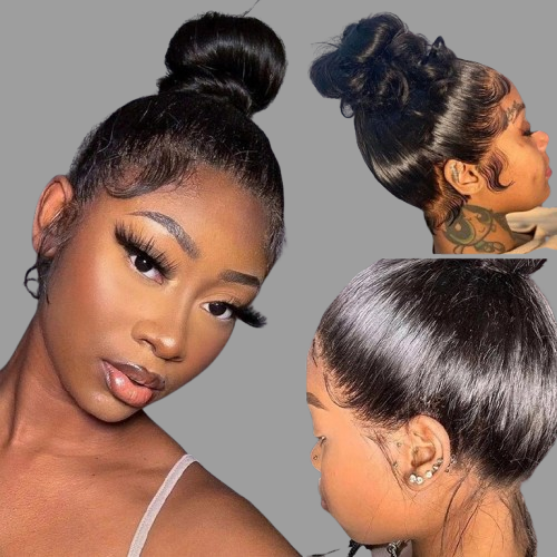 360 Full Lace Frontal Human Hair Wig – Natural Hairline Wig for Women – Pre-Plucked & Styleable – Real Human Hair Wigs – Kenya Beauty