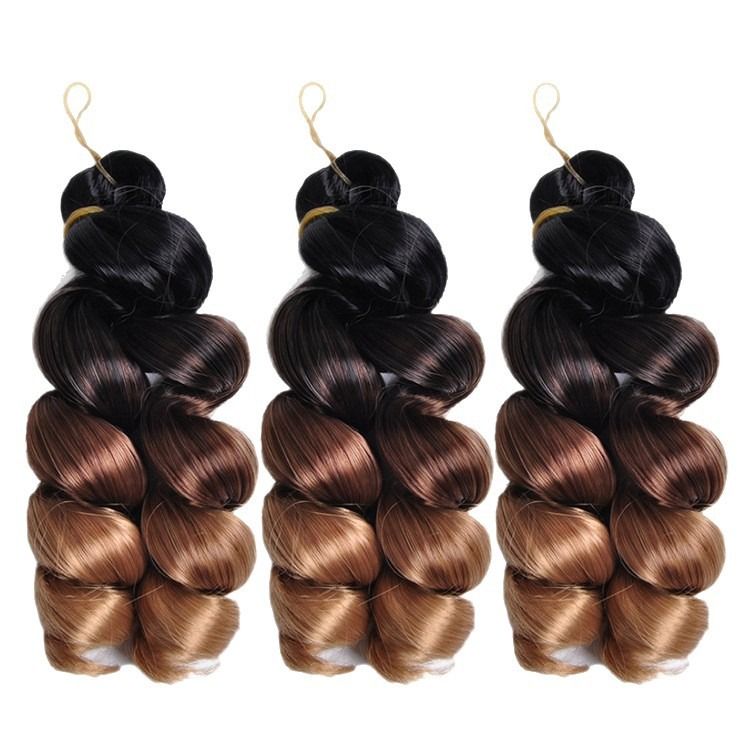 3 pcs_ Italy Curls Crochet Braids Hair – 2X Small Spiral Twist Synthetic Extensions, Soft Bouncy Kinky Curly Pre-looped Braiding Hair for Black Women