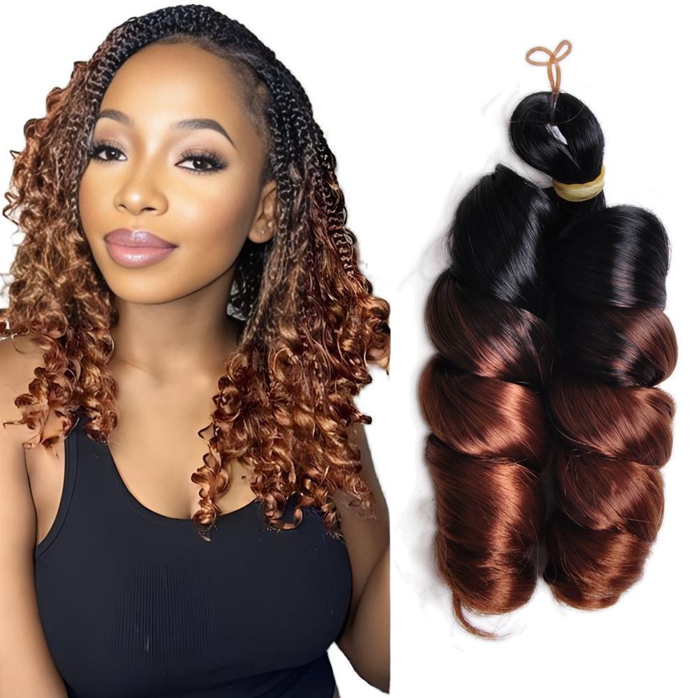 3 pcs_ Italy Curls Crochet Braids Hair – 2X Small Spiral Twist Synthetic Extensions, Soft Bouncy Kinky Curly Pre-looped Braiding Hair for Black Women