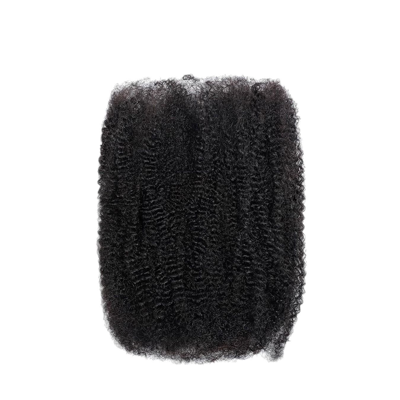 AFRO KINKY BULK 100% Human Hair Extension Black Color 30g Net Weight 12-18 inches