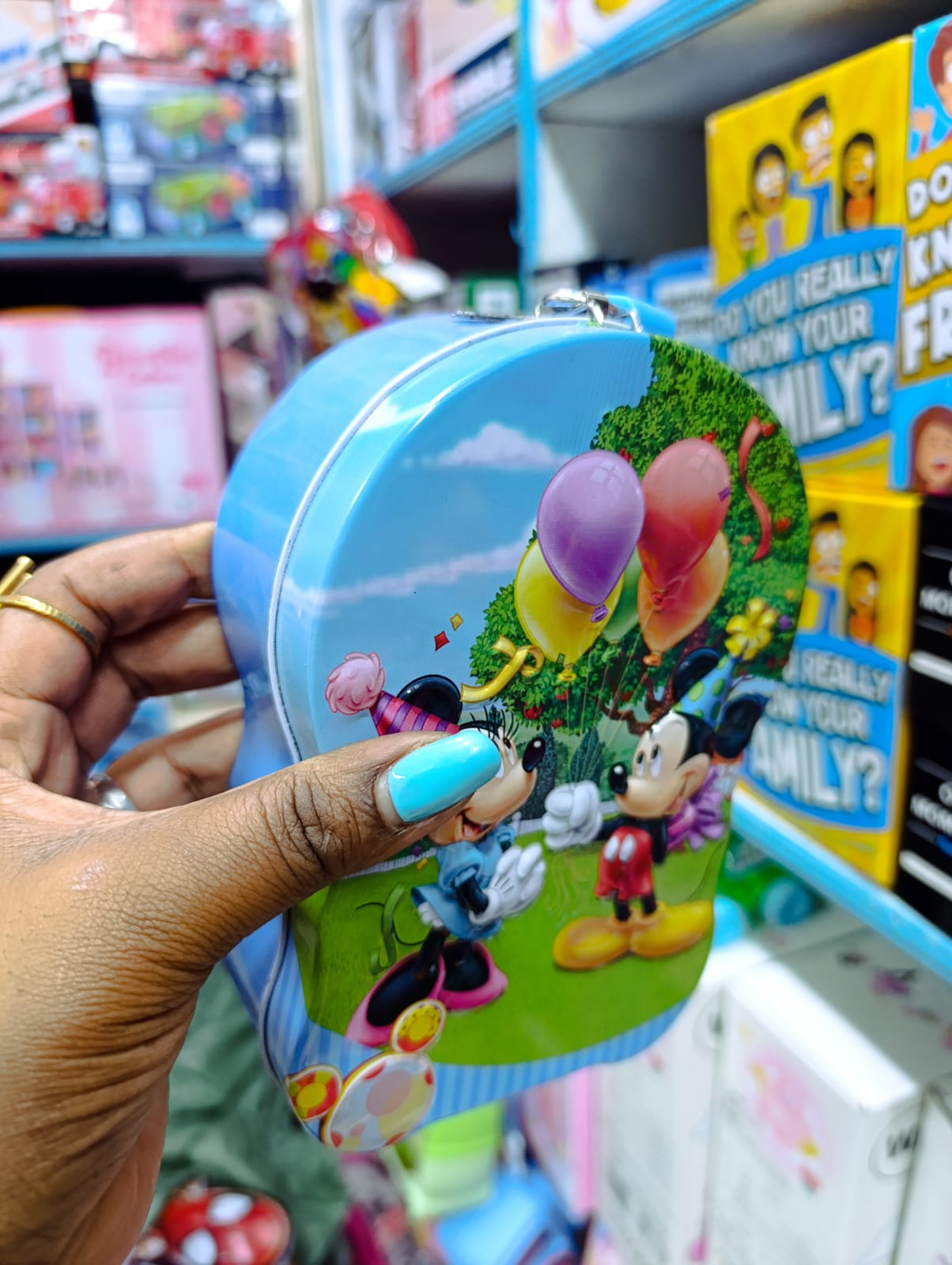 "Save the Fun Way! 🎨💰
This bright and cheerful piggy bank turns saving into a colorful adventure! With its eye-catching design and friendly face, it’s the perfect buddy for kids learning the value o