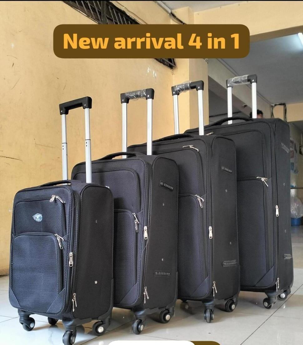 Travel in Style & Comfort! ✈️
Introducing the 4-in-1 Luxurious Fabric Suitcase Set – your ultimate travel companion! Crafted from premium, durable fabric for that sleek, high-end look, this set includ