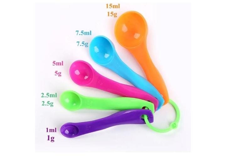 10pcs Colourful Measuring & Seasoning Spoons Set 🌈
Add colour, accuracy, and convenience to your kitchen with this vibrant 10-piece measuring & seasoning spoon set — perfect for everyday cooking and