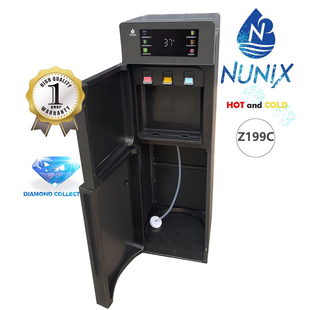 Nunix Z199C Bottom‑Load Water Dispenser — Smart Touch, Triple‑Temperature Refreshment!
Stay refreshed, energized, and ready for anything with the Nunix Z199C Bottom‑Load Water Dispenser — where style,